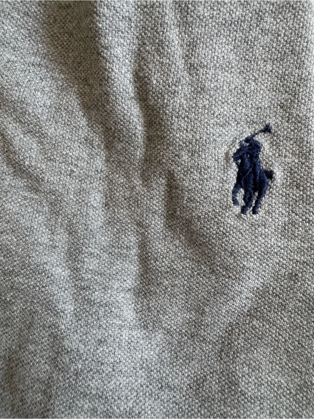 Set of 3 XXL Ralph Lauren Men's Polo Shirts - Charcoal , Light Gray, blue red wh - Picture 4 of 14